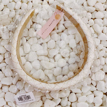 Load image into Gallery viewer, Quilted Elegance Pearl Headband
